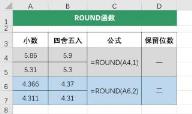 Excel round函数的使用方法 round函数的使用